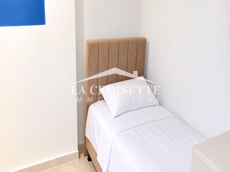 Appartement meublé S+2 vue sur mer à La Marsa